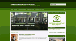 Desktop Screenshot of energycorridorhoustonhomes.com