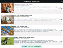 Tablet Screenshot of energycorridorhoustonhomes.com